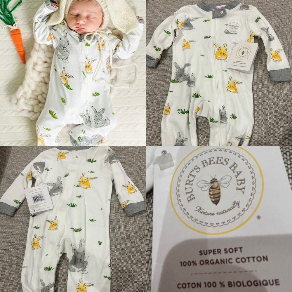 Burt's Bees Baby Organic Cotton Pajamas